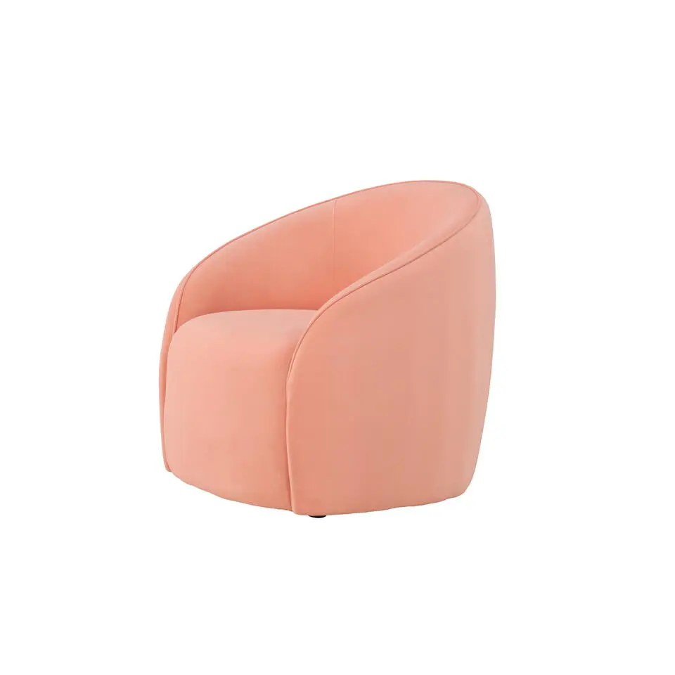 Fauteuil Roze Stof - 79x70x69cm - Neo