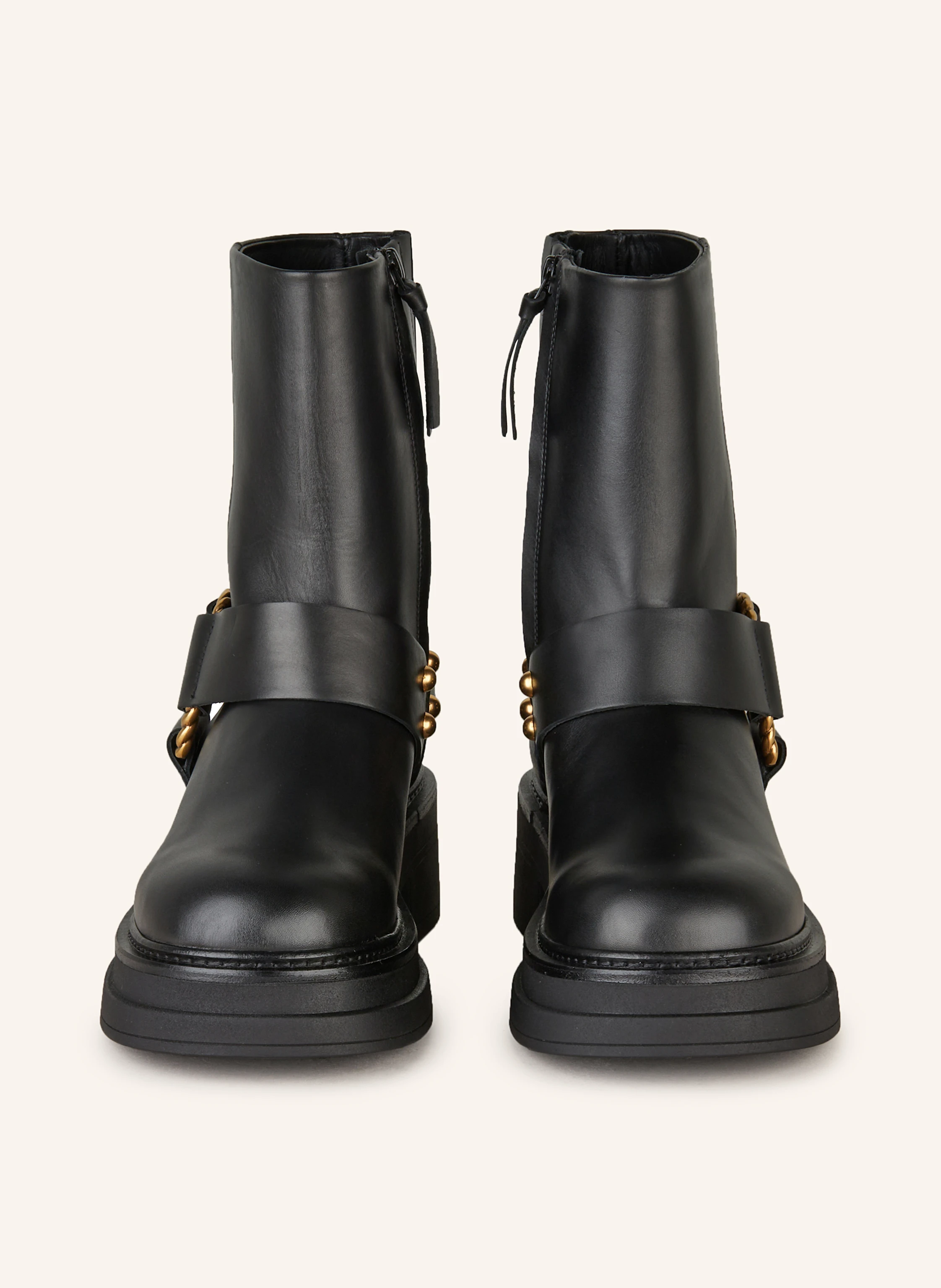 DOROTHEE SCHUMACHER Biker Boots CHIC SOPHISTICATION