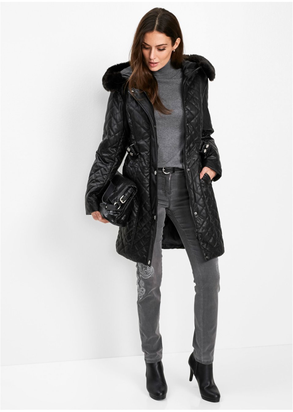 Manteau matelassé court