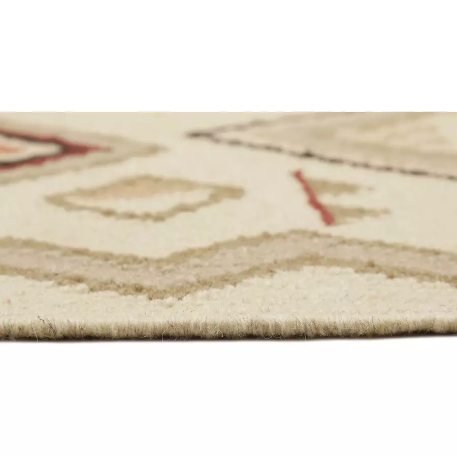 Green Looop Kelim Teppich Brionne beige