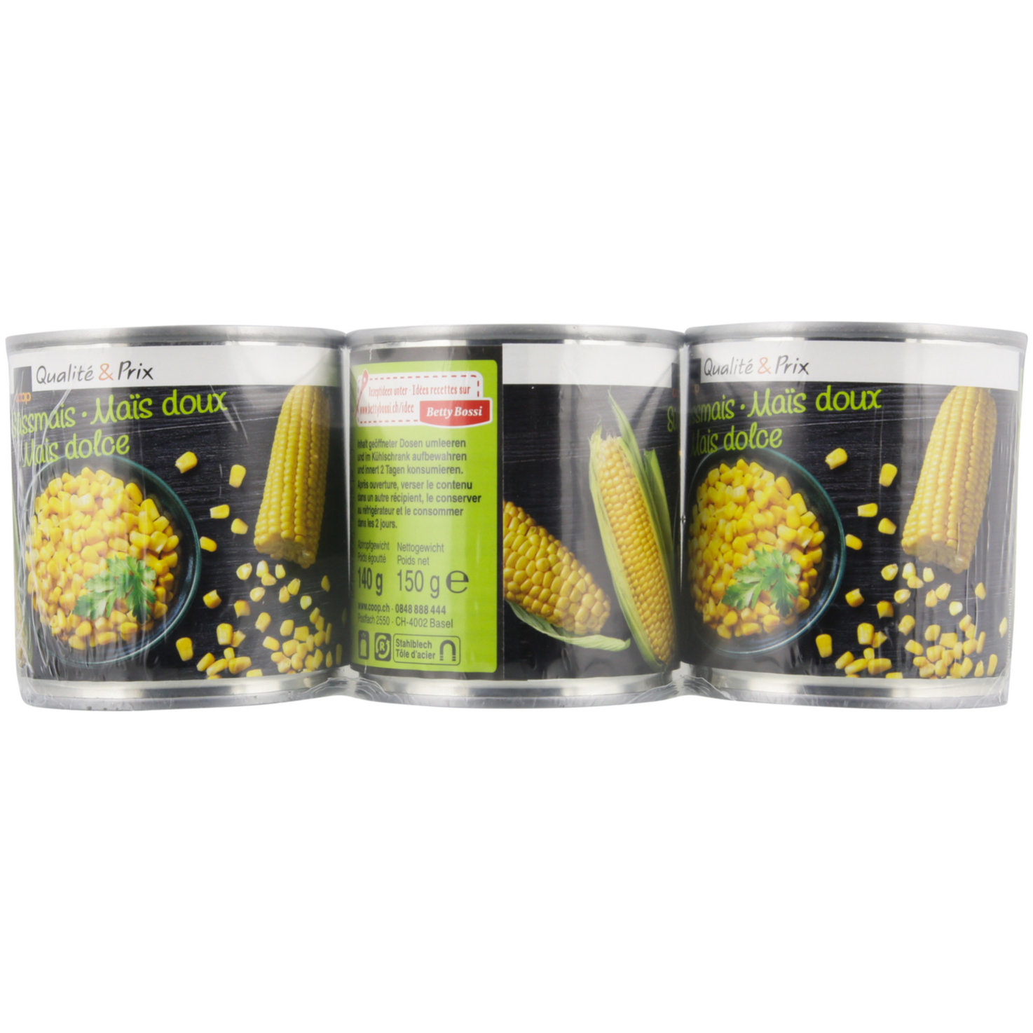 Süssmais 3x140g