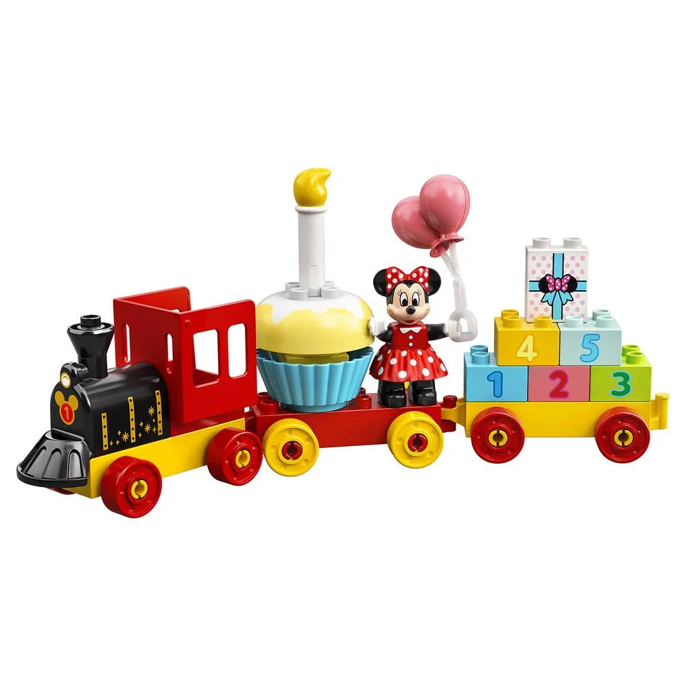 LEGO®DUPLO®DISNEY™ 10941 - MICKEY ET MINNIE LE TRAIN D'ANNIVERSAIRE