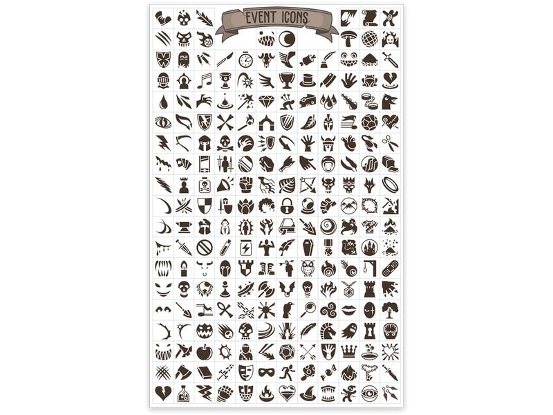 Glass Staff Sticker TTRPG Notizbuch Ministicker Mehrfarbig Aufkleber für RPG-Fans