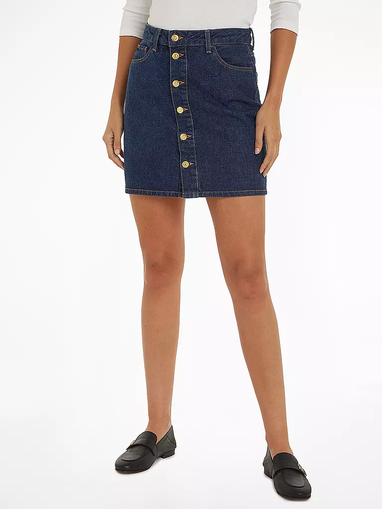TOMMY HILFIGER Jeansrock  dunkelblau
