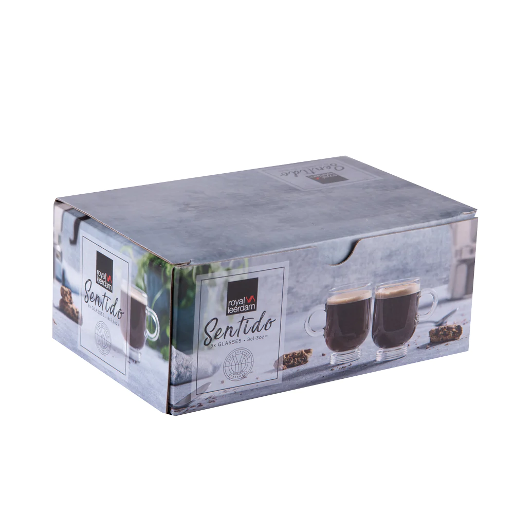 Boite de 6 tasses à expresso Sentido 8 cl Libbey
