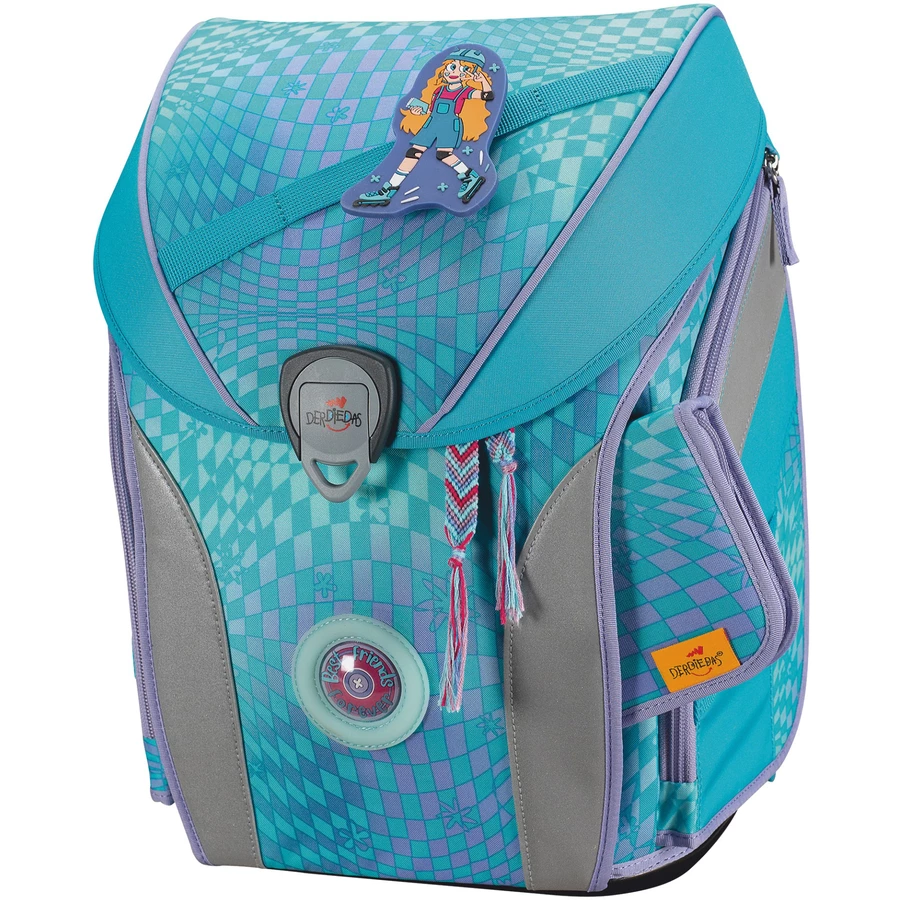 DerDieDas ErgoFlex Max Exclusiv LED - Schulranzenset 5tlg. 950g Active