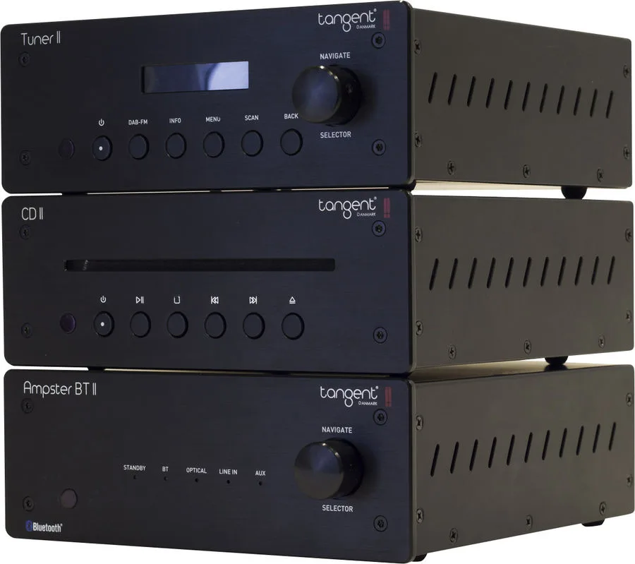 Tangent Ampster BT II   Tangent CD II   Tangent Tuner II Amplis hi-fi stéréo