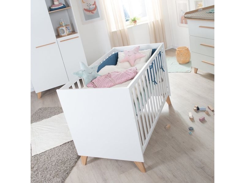 roba Babybett Léon 60 x 120 cm Baby- und Beistellbett