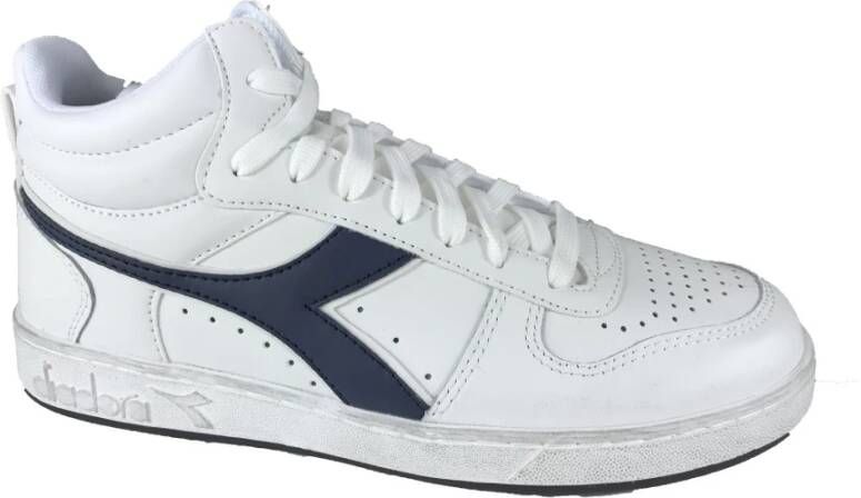 Retro Sneaker Magic Basket Demio Icona Hoge sneakers Leren Sneaker Wit