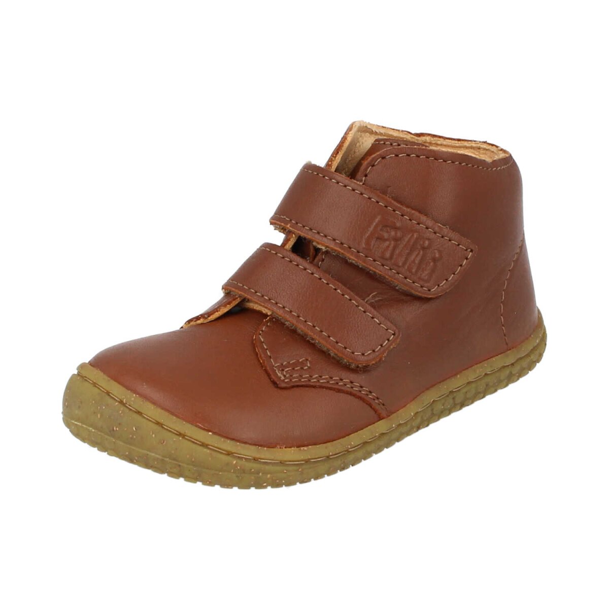 B1920212-7 SOFT-FEET bio nappa cognac velcro Weite/M