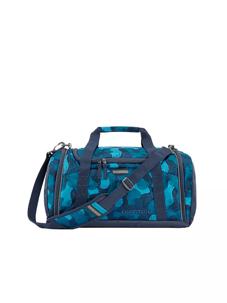 COOCAZOO Sporttasche Cloudy Camou blau