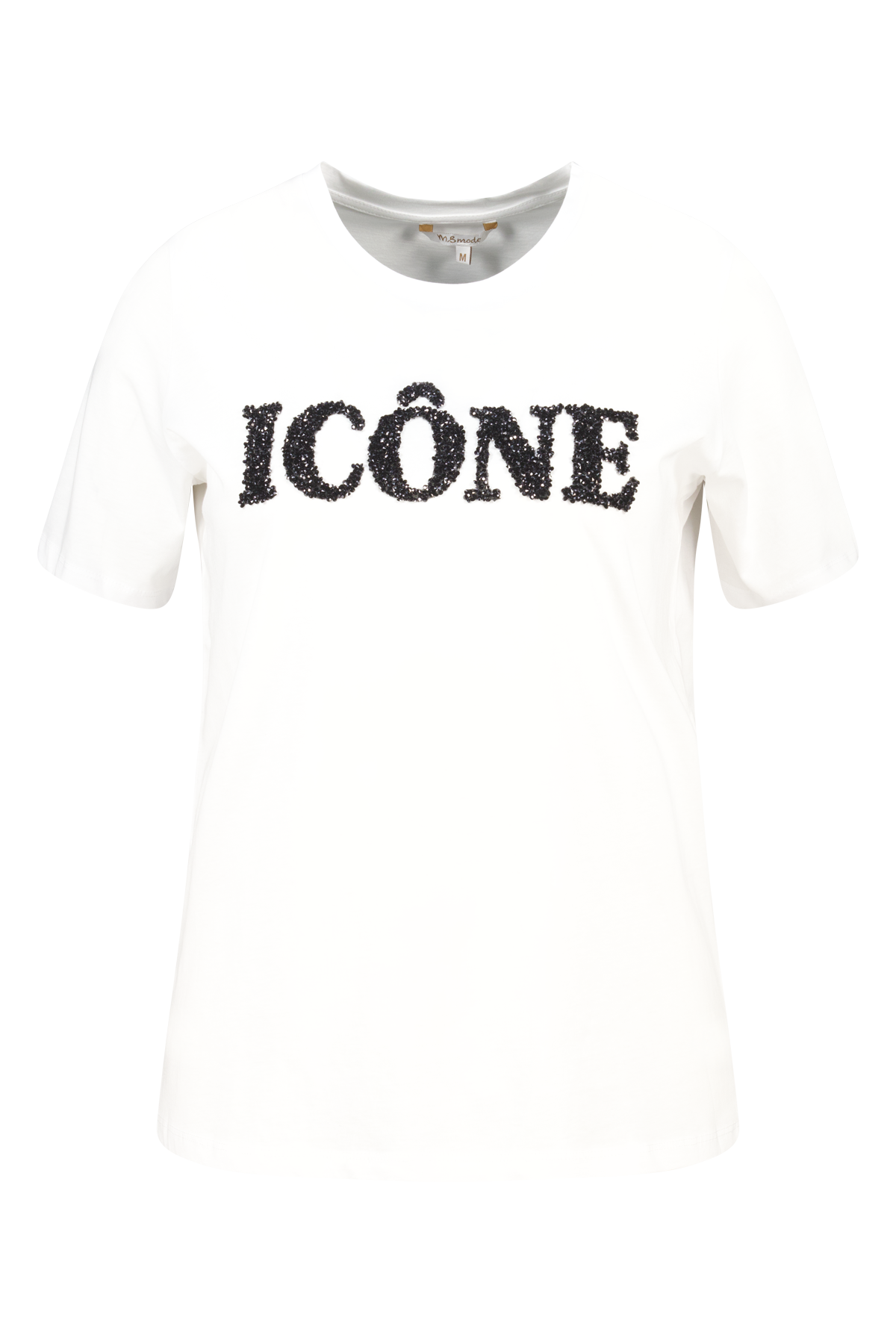 T-shirt met tekst Wit