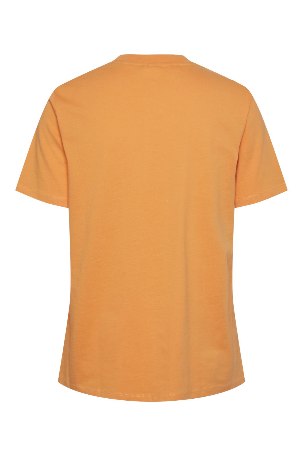 Pieces Pcria Ss Solid Tee 4386929 tangerine