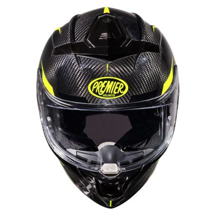 Casque Premier DEVIL CARBON STY - Noir / Jaune