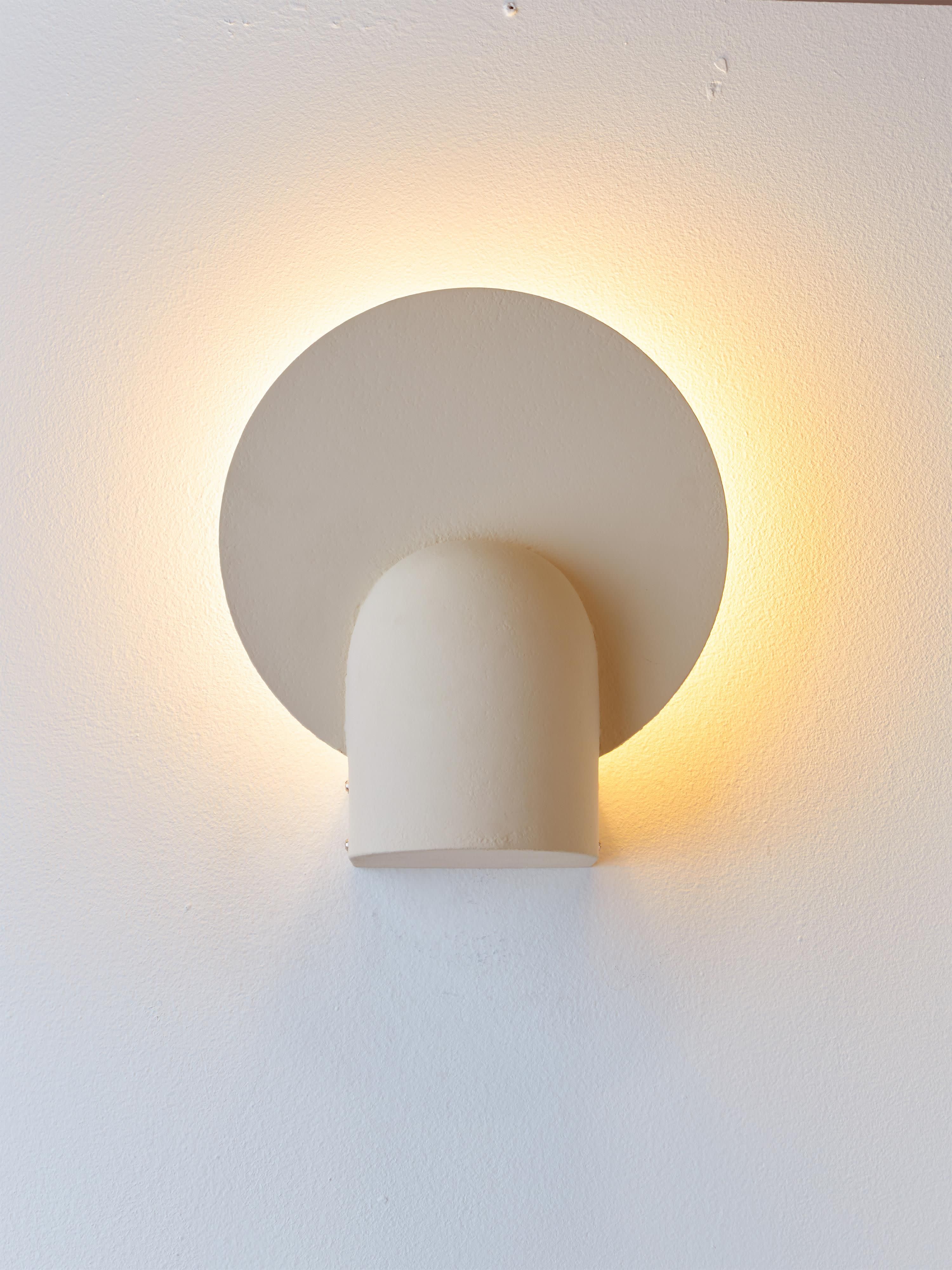 Wandlamp Maray van gips