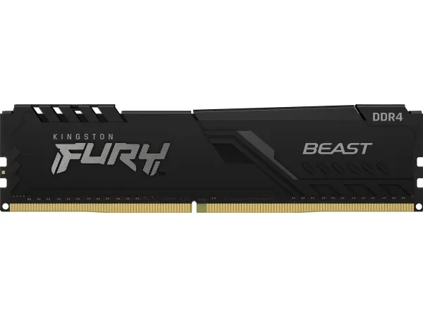 Kingston FURY Beast - DDR4 - sæt - 32 GB: 2 x 16 GB - DIMM 288-PIN - 3600 MT/s / PC4-28800 - CL18 - 1.35 V - ikke bufferet - ikke-ECC - sort