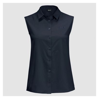 Chemise sans-manches Jack Wolfskin Sonora Sleeveless Bleu Femme