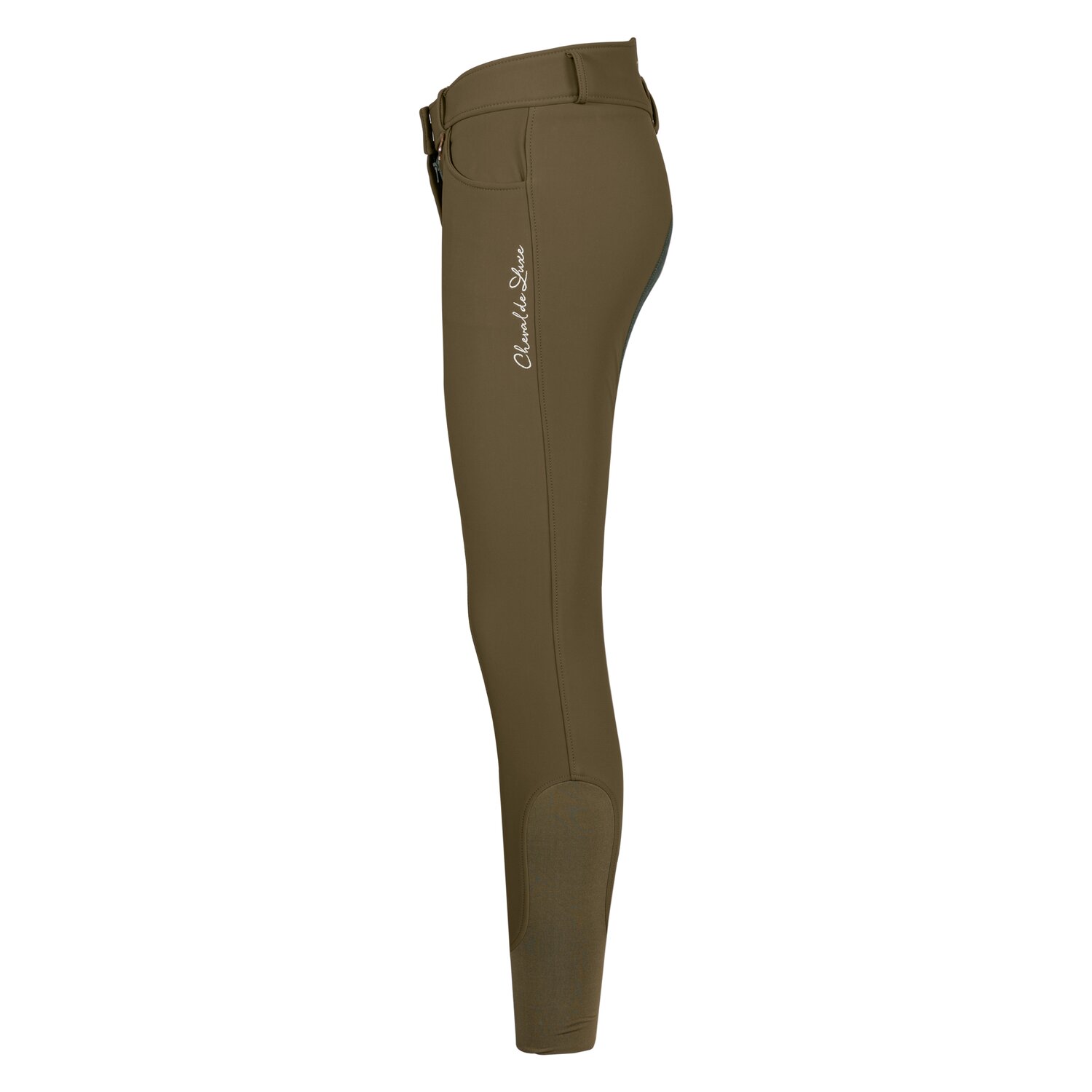 Cheval de Luxe Softshell-Reithose Highwaist - dark olive