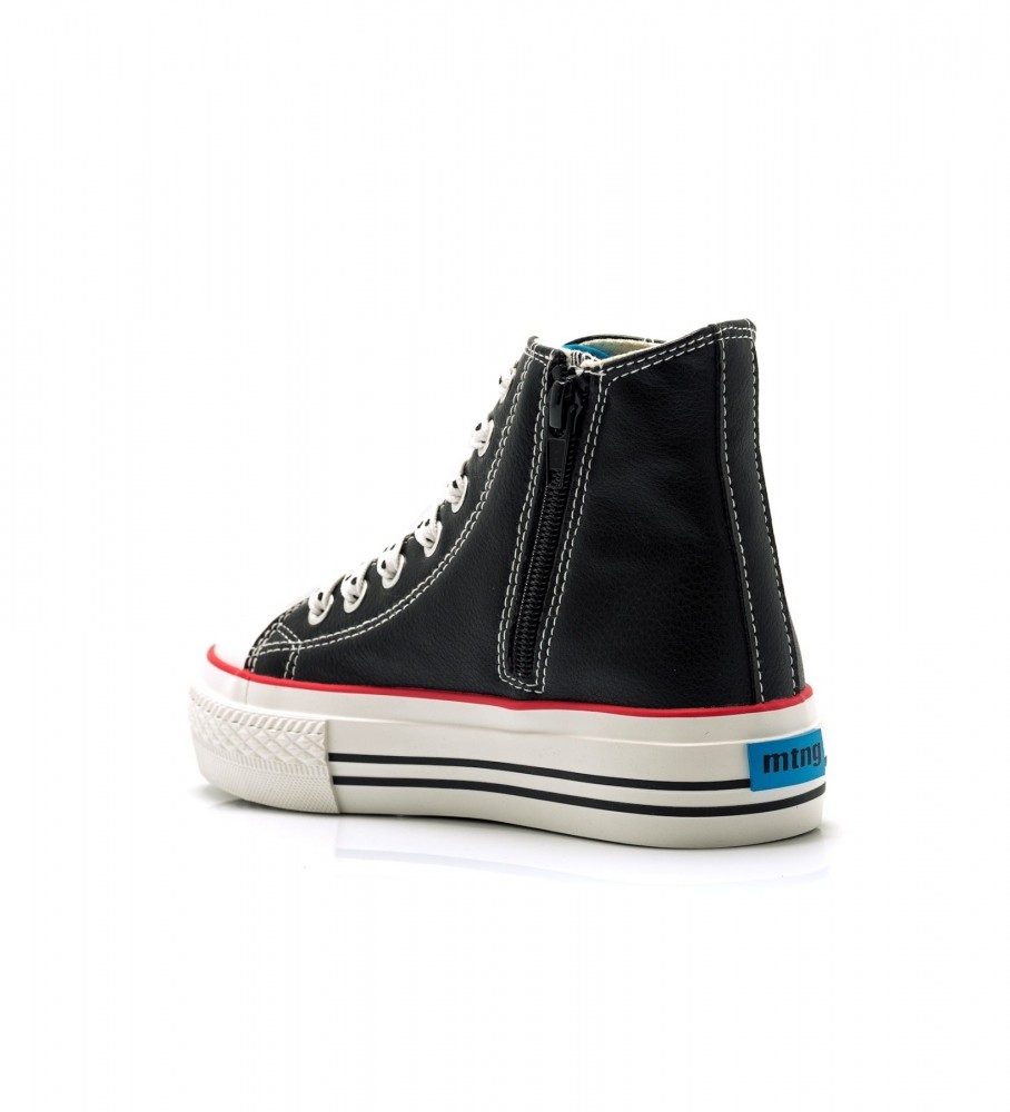 Tênis Mustang Infantil Tamanho Grande Preto