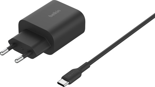 Belkin Boost Charge MagSafe en Qi2 3-in-1 Draadloze Oplader 15W met Standaard Zwart