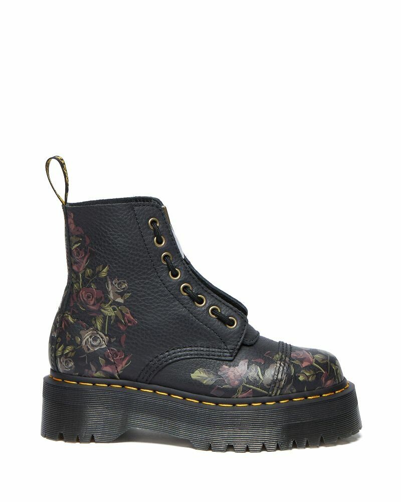 DR. MARTENS<br>Botas de couro com plataforma Sinclair