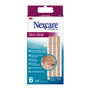 3M STERI STRIP 6x75mm beige, 6 Stück