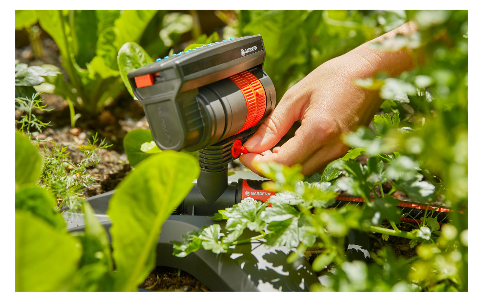 Gardena AquaZoom compact Viereckregner