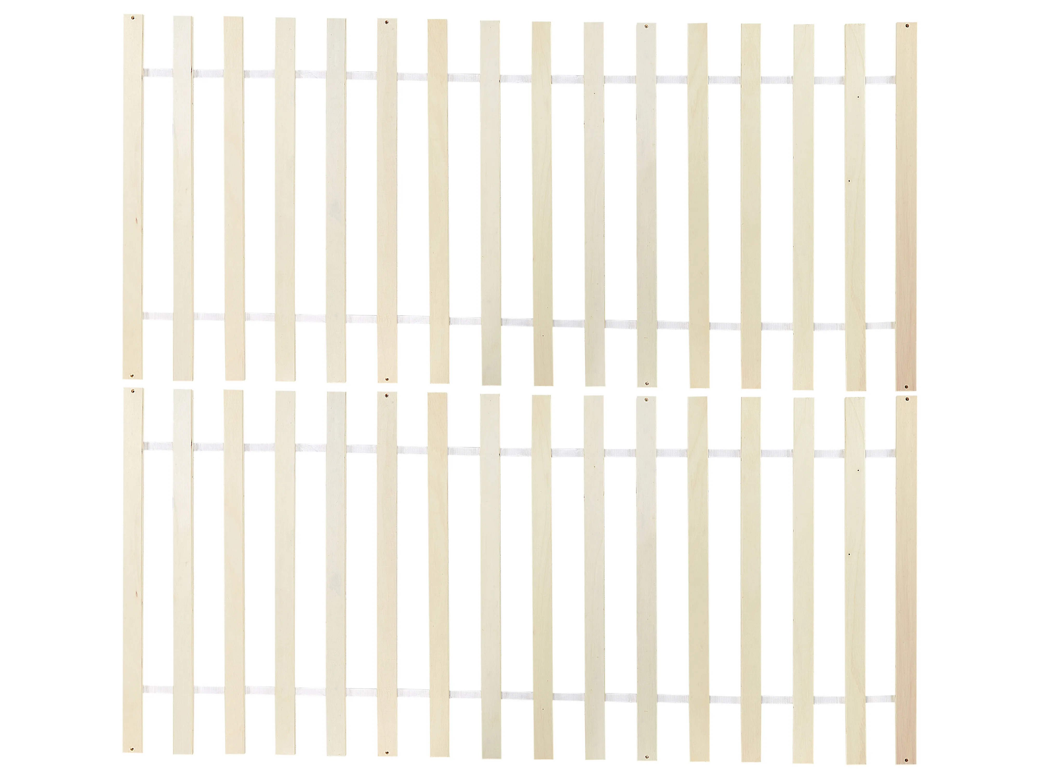 Bed Dennenhout MAYENNE 140 x 200 cm Grijs