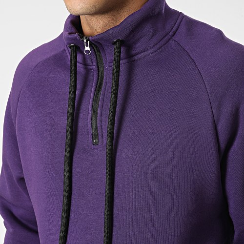 Sweat Col Zippé KL-2101 Violet