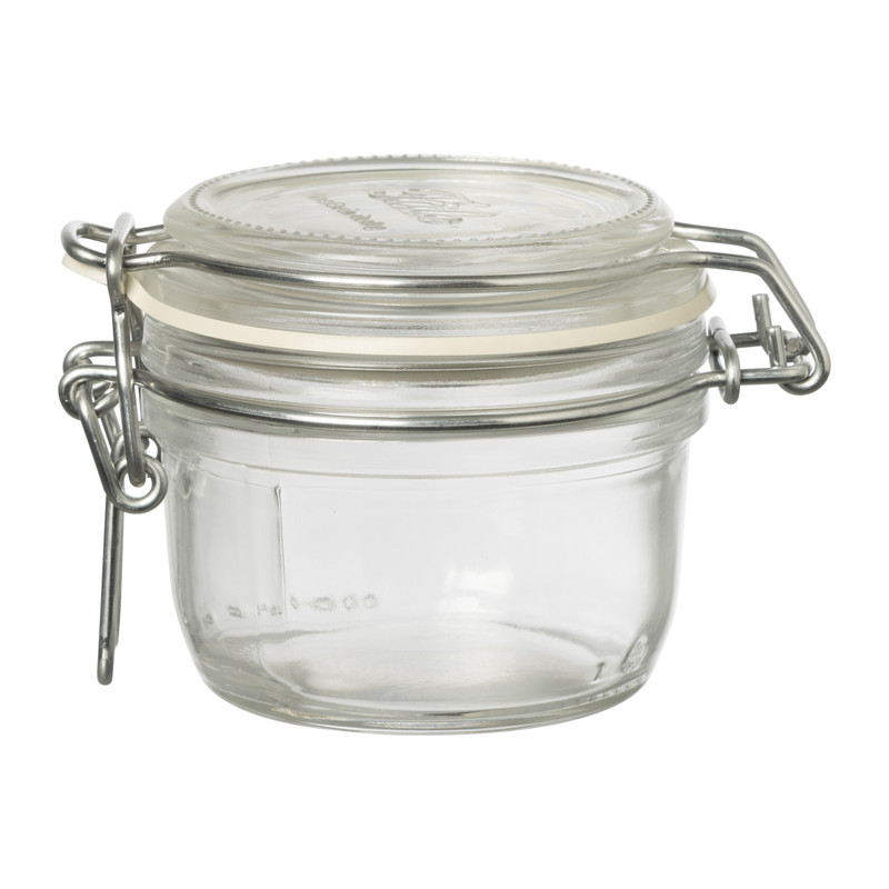 Voorraadpot Fido met klemdeksel - 125 ml