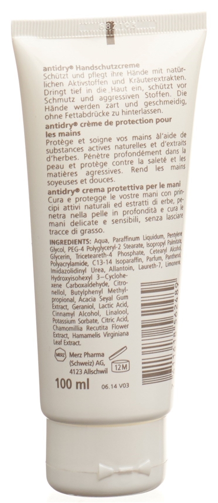 ANTIDRY Skin Care Handschutzcrème<br>100 ml, Tube, Creme
