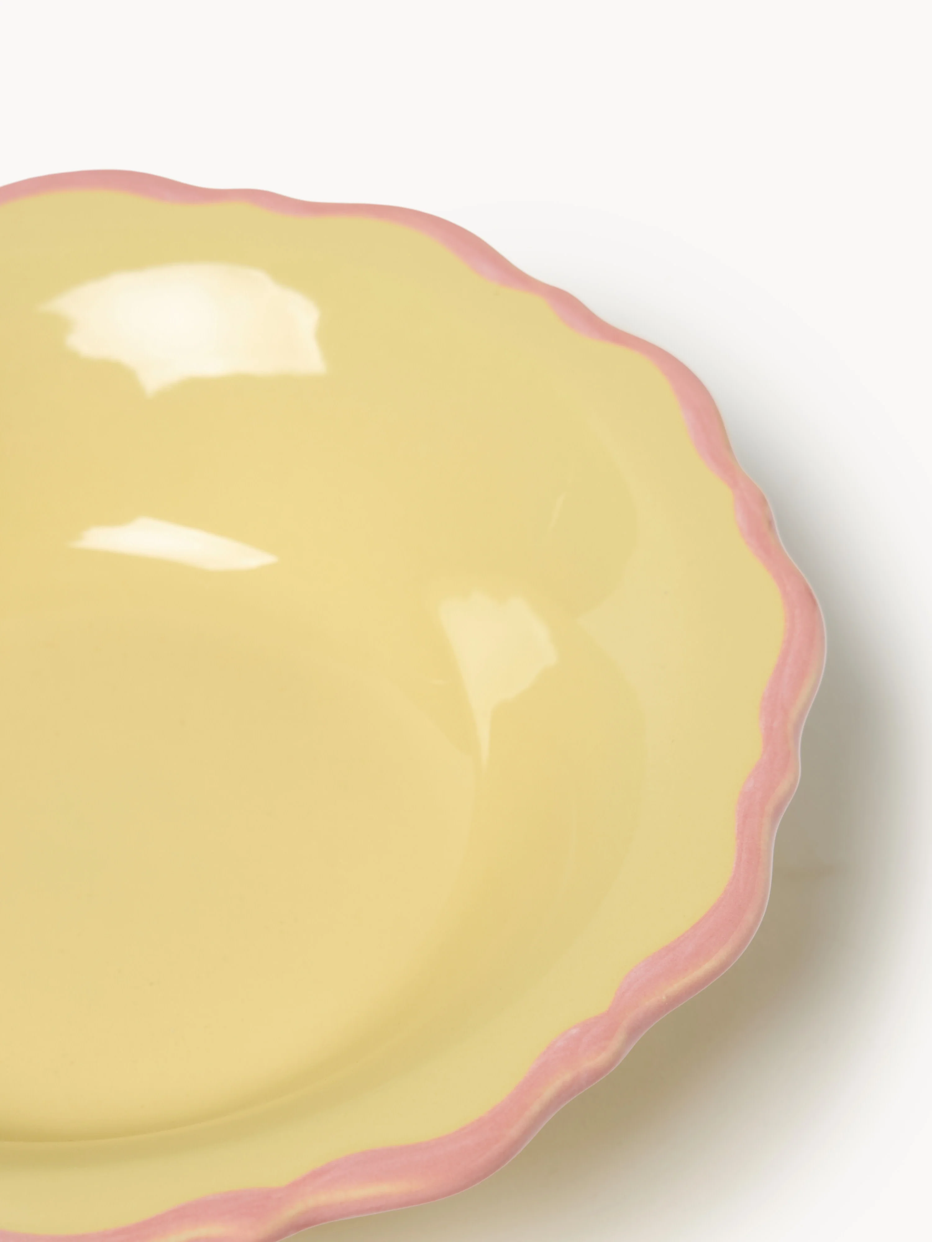Soepborden Crumble, 4 stuks GEEL
