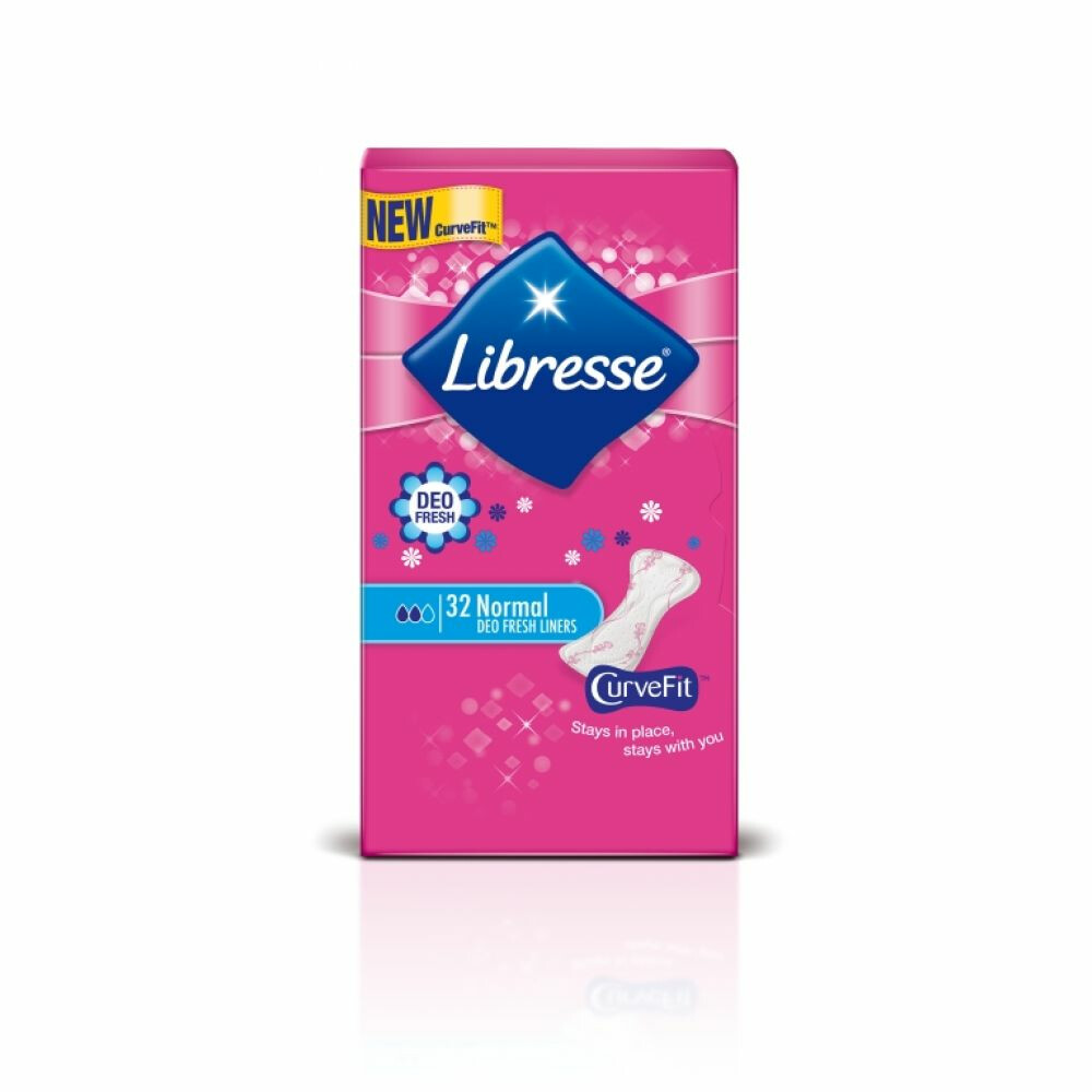 Libresse Inlegkruisjes Normal Deo Fresh32 stuks