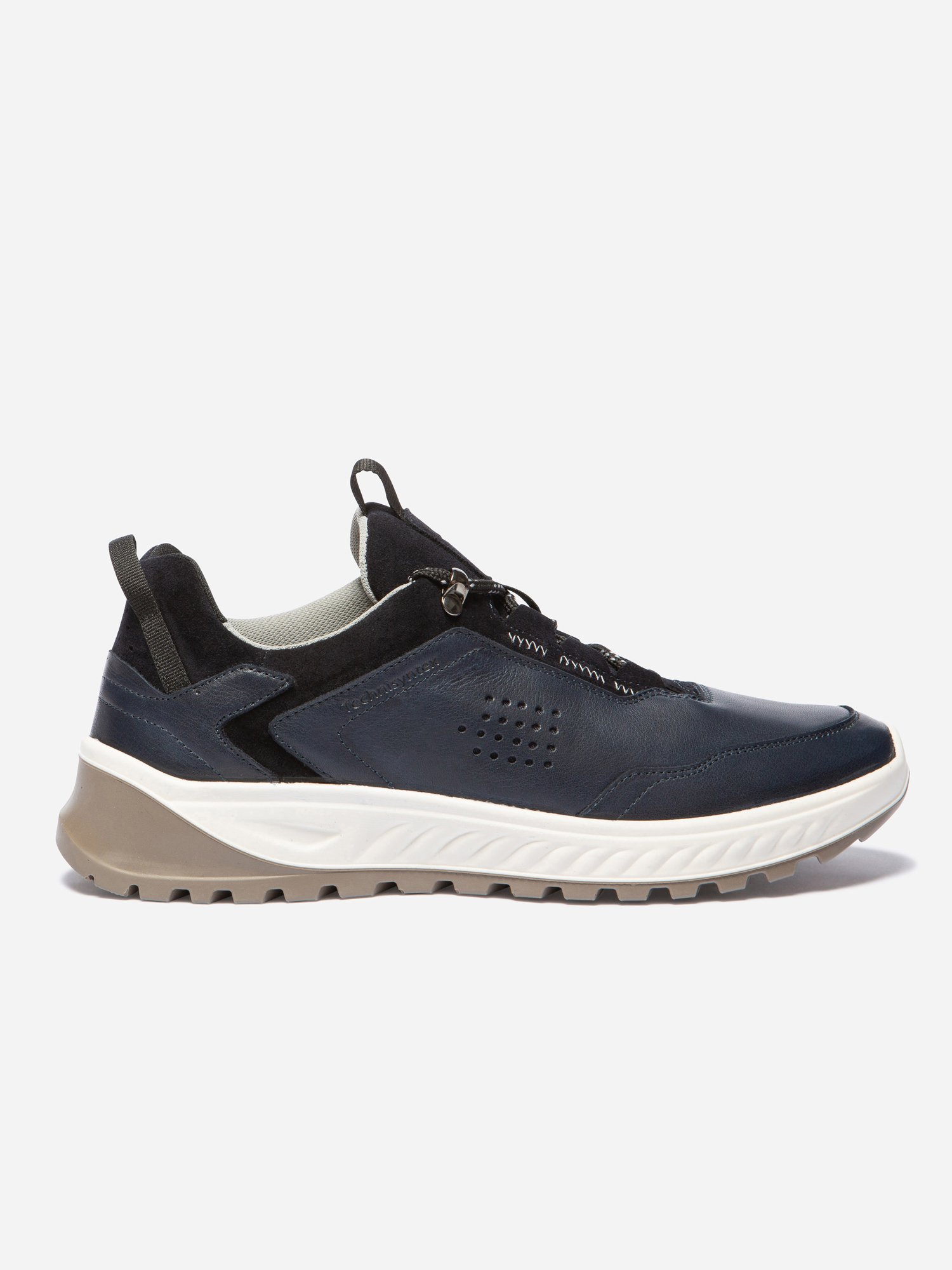 Baskets Homme Imperméable Cuir Marine