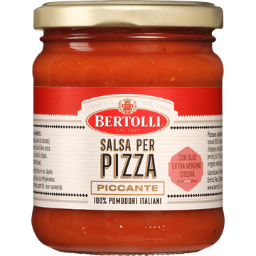 Bertolli Pizzasaus Piccante 180g