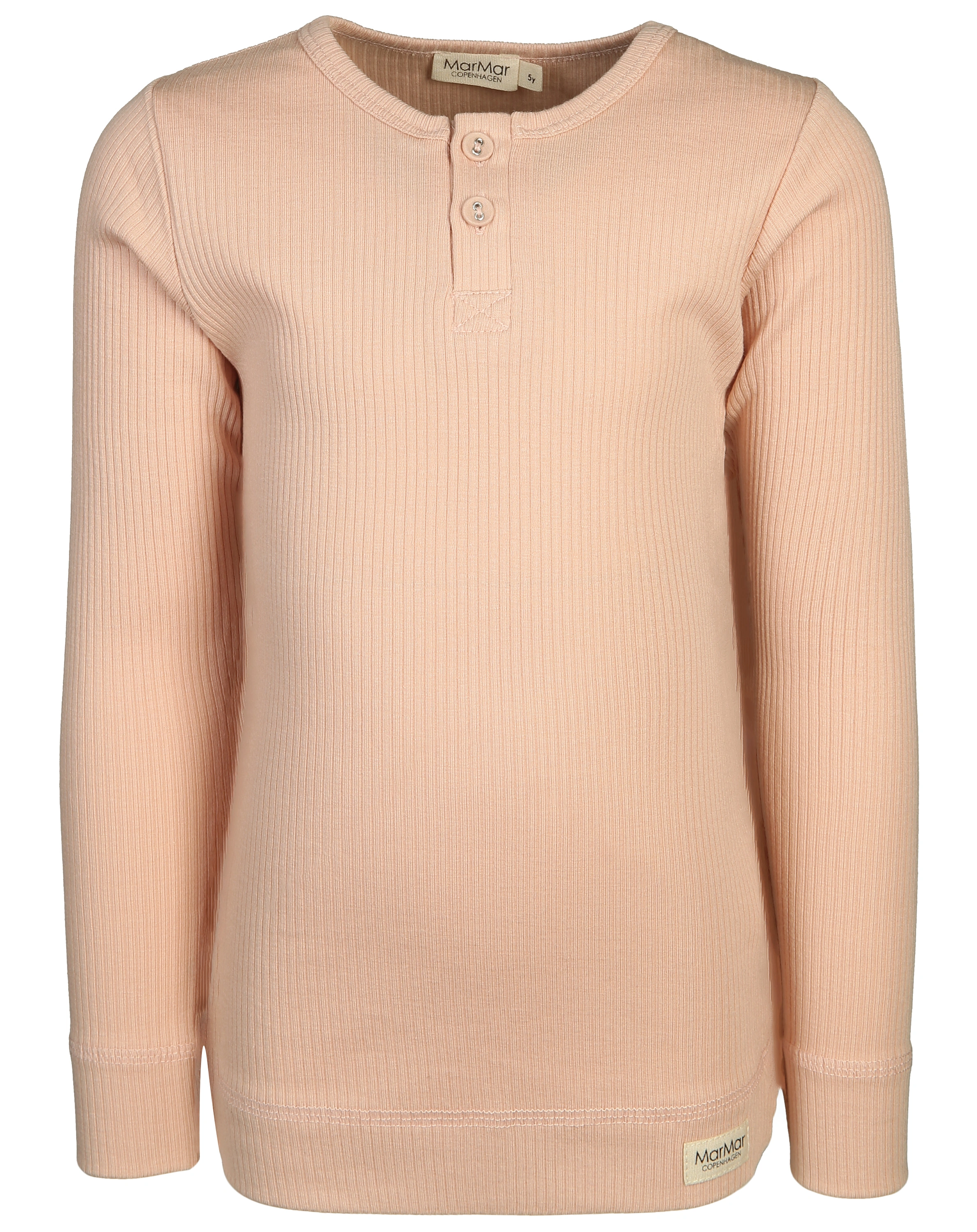 Langarmshirt PLAIN RIB in rose