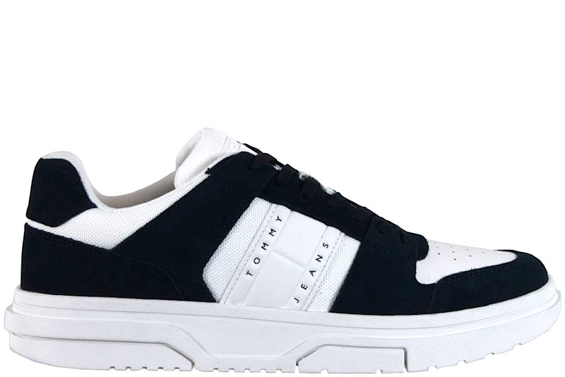 TOMMY HILFIGER - THE BROOKLYN SUEDE DARKBLUE WHITE