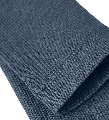Name It Leggings - Noos - Rib - NbnKab - Bering Sea/Melange