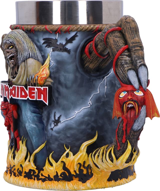 Nemesis Now Iron Maiden kop (Number of the Beast)