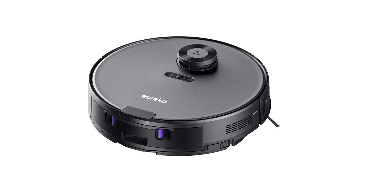 EurekaE10s Robotstofzuiger  (Zwart, met dweilfunctie )
