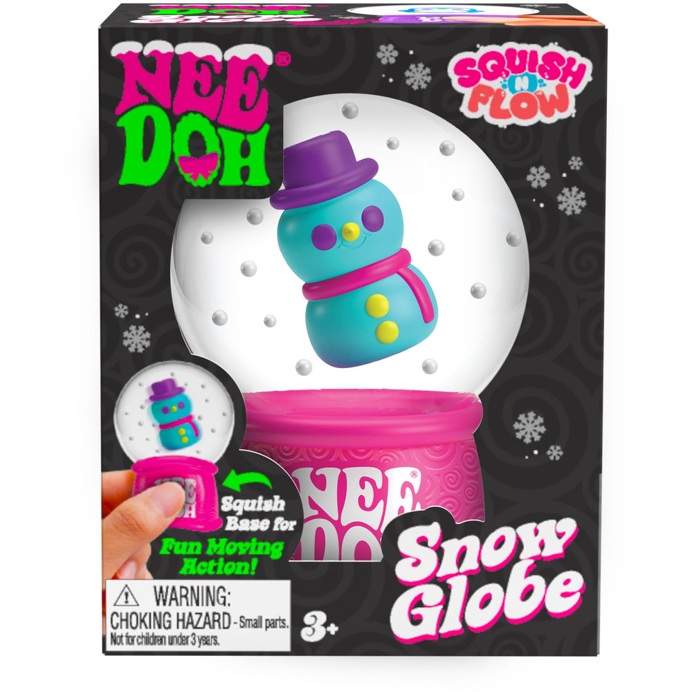 Køb NeeDoh Squish N Flow Snow Globe 3 Asst. CDU
