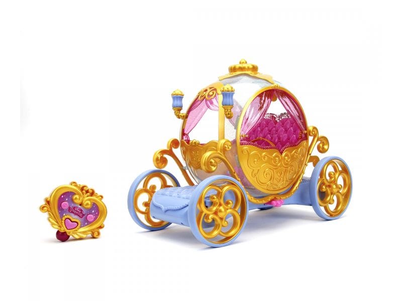 Jada Toys RC Disney Princess Carriage RTR Ferngesteuerte Disney Prinzessin Kutsche mit Licht und Sound