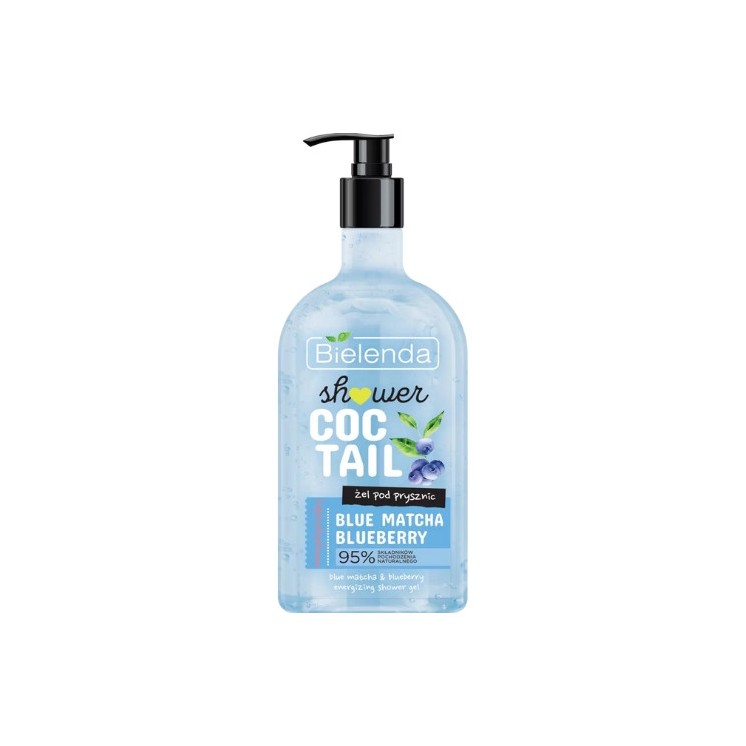 Bielenda Body Coctail stimulerende Douchegel Blue Matcha + Blueberry 400 ml