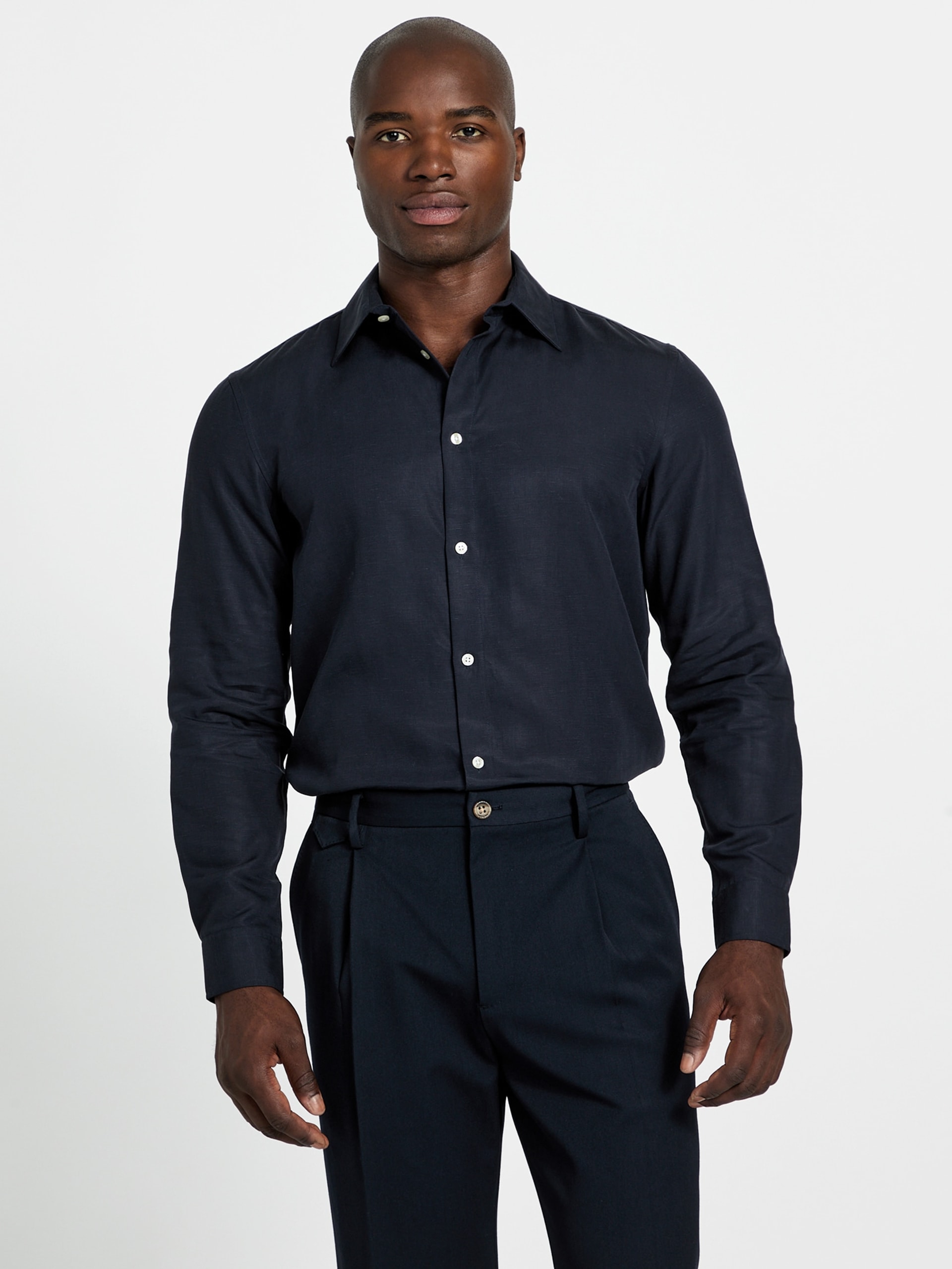 Camisa de mistura Lyocell