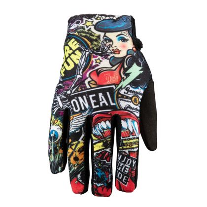 Gants cross O'Neal MATRIX YOUTH - CRANK - MULTI - Multicolore