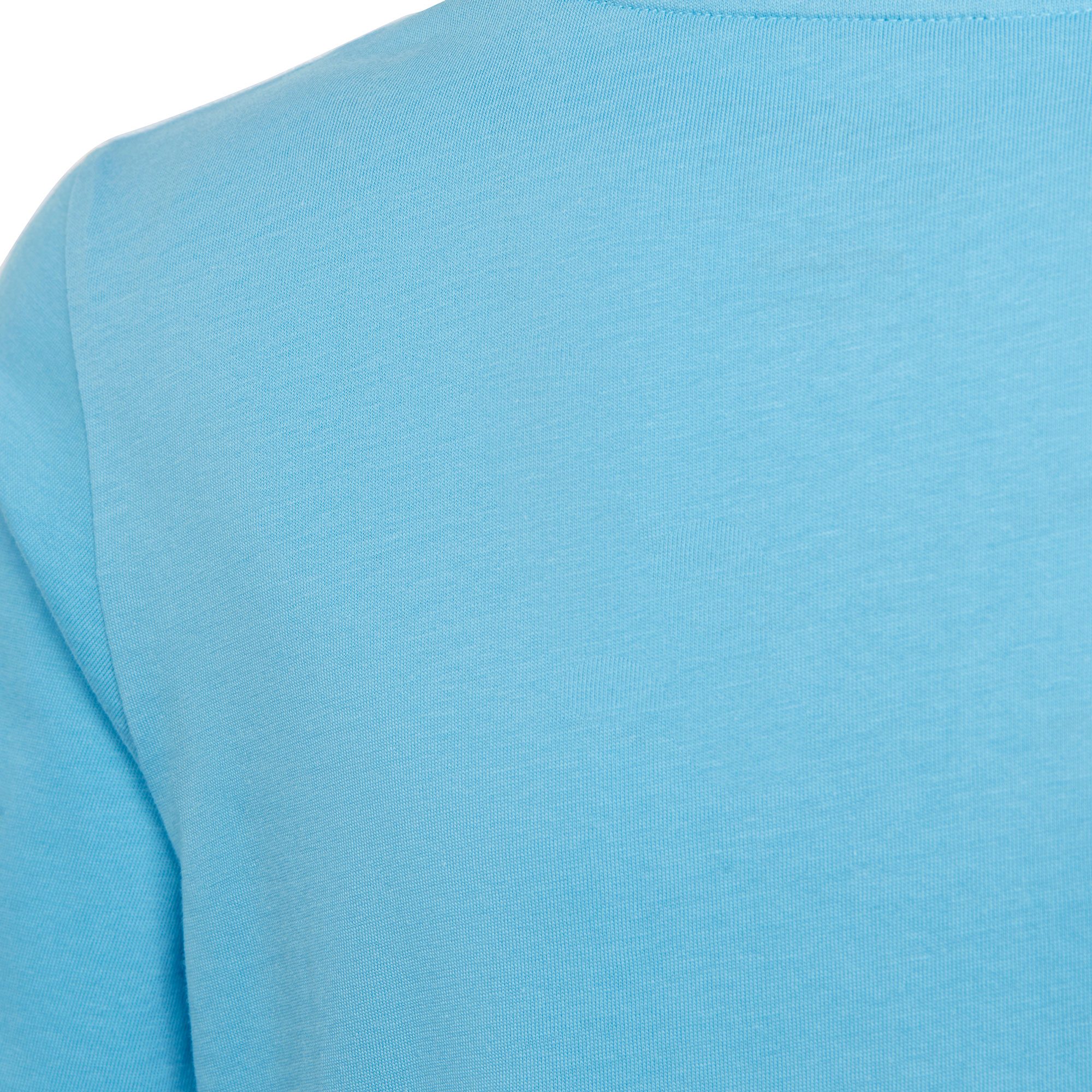 adidas Essentials 3-Streifen Cotton T-Shirt Kinder semi blue burst