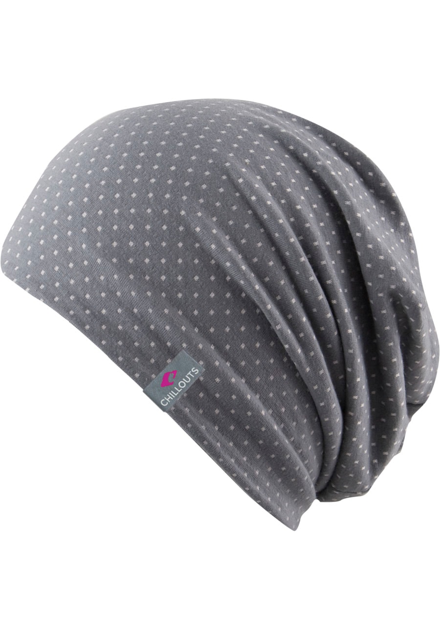 chillouts Beanie »Florence Hat«, Gepunktete, lockere Beanie