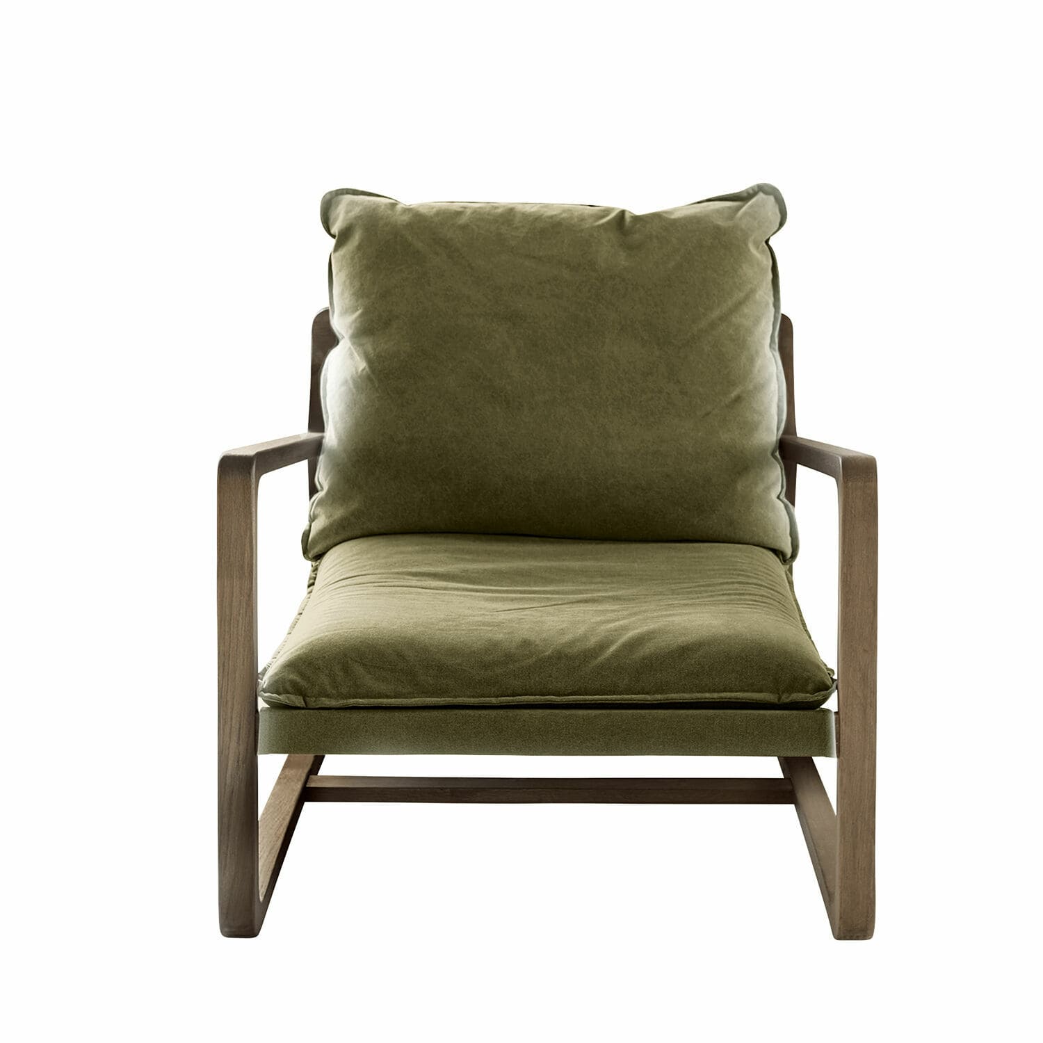 Sessel Jowna grün/braun