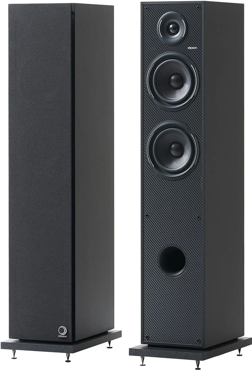 Elipson Horus 11F Noir Carbone (la paire) Enceintes colonne