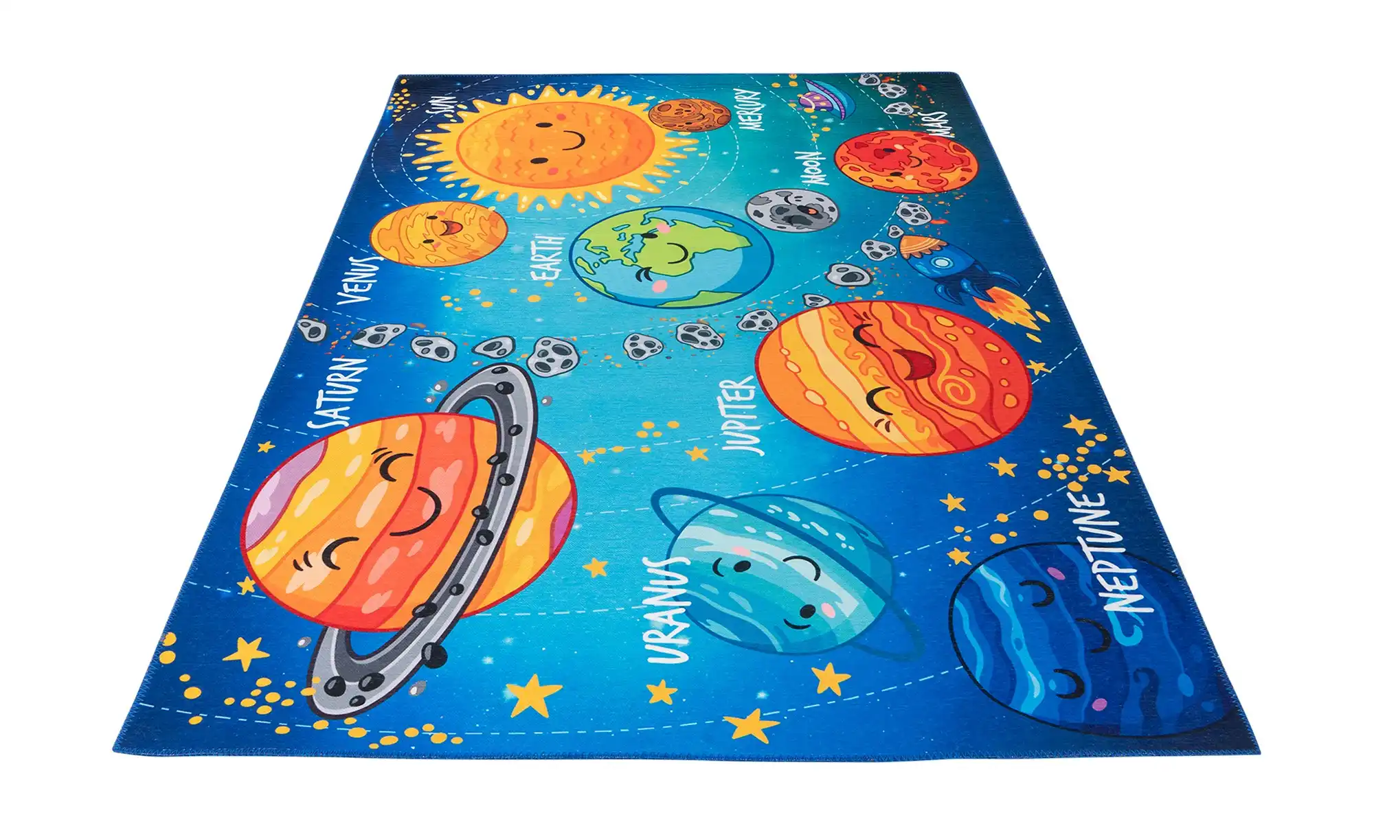 Kinderteppich Solarsystem